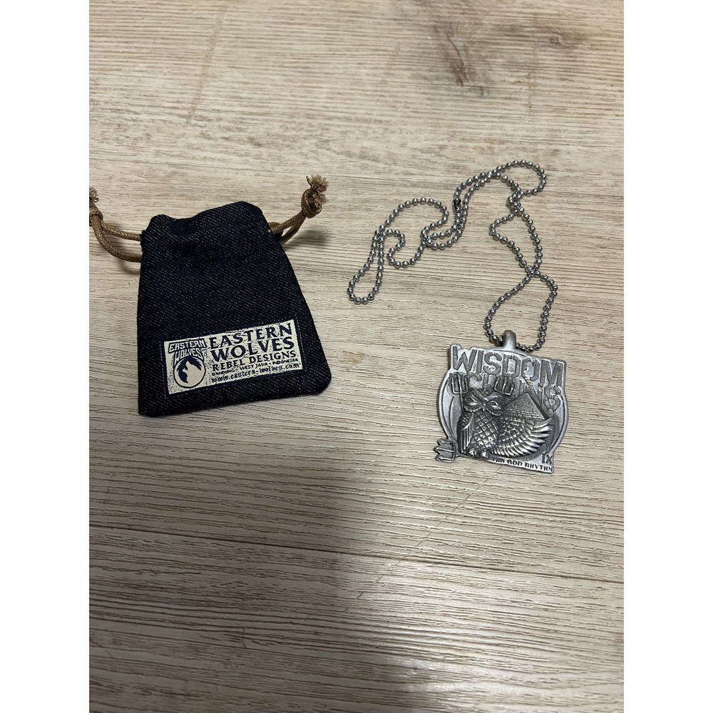 Wisdom In Chains Eastern Wolves Necklace PAHC‎ Rare Haywire Drain Bayway